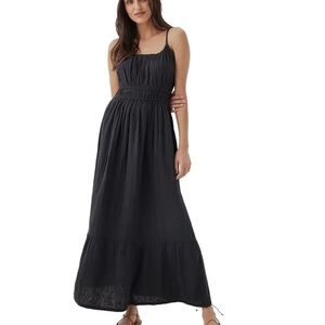 Pact Organic Cotton Coastal Double Gauze Cami Maxi Dress new without tags